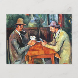 Cartão Postal Paul Cézanne, Les joueurs de carte (Cartão-postal)