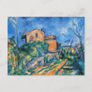 Cartão Postal Paul Cezanne "Maison Maria com Visão de Chateau