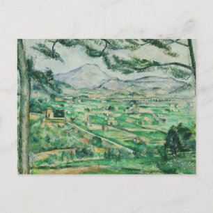 Cartão Postal Paul Cezanne - Mont Sainte-Victoire
