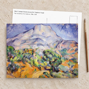 Cartão Postal Paul Cezanne - Mont Sainte-Victoire, Estrada Tholo