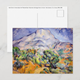 Cartão Postal Paul Cezanne - Mont Sainte-Victoire, Tholonet Road