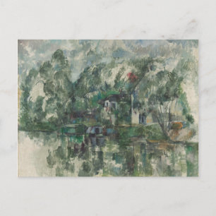 Cartão Postal Paul Cezanne Na margem da água, c. 1890 (petró