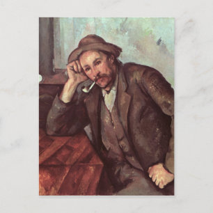 Cartão Postal Paul Cezanne   O Fumante, 1891-1992