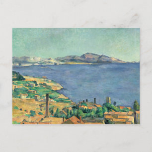 Cartão Postal Paul Cezanne - O Golfo de Marselha