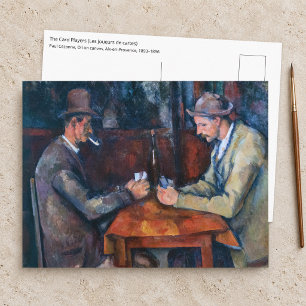 Cartão Postal Paul Cezanne - Os Jogadores de Cartas