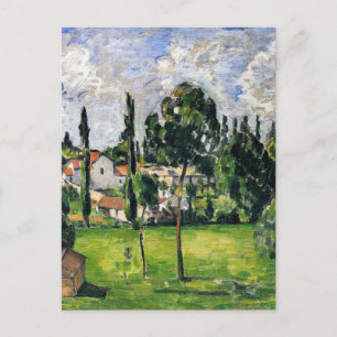 Cartão Postal Paul Cezanne - Paisagem com Linha de Água,