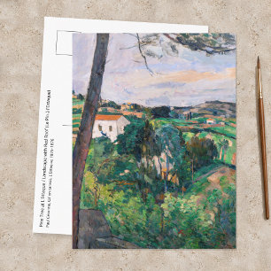 Cartão Postal Paul Cezanne - Pinheiro em L'Estaque