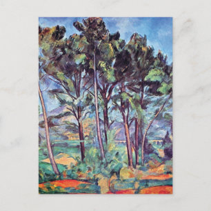 Cartão Postal Paul Cezanne - Pinheiros e Aqueduto Arte Fina