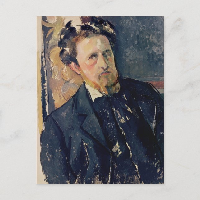 Cartão Postal Paul Cezanne | Retrato de Joachim Gasquet 1896-9 (Frente)