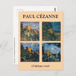 Cartão Postal Paul Cezanne - Seleção de Chateau Noir de Masterca