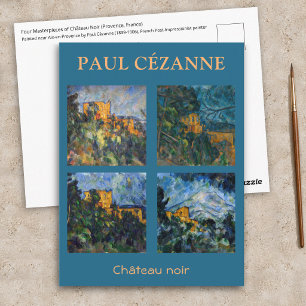 Cartão Postal Paul Cezanne - Seleção de Obras-Primas do Chateau