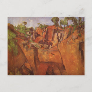 Cartão Postal Paul Cezanne Steinbruch Bibemus