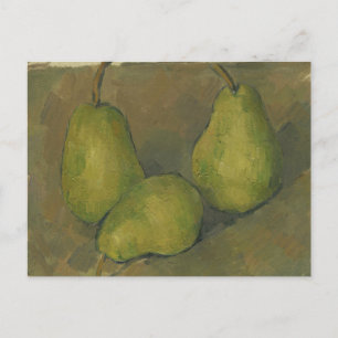 Cartão Postal Paul Cezanne - Três Peras