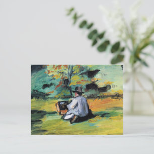 Cartão Postal Paul Cezanne - Um Pintor em Ação,