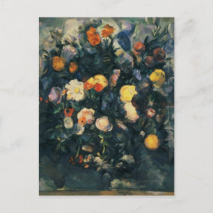 Cartão Postal Paul Cezanne   Vaso das flores, 19.o