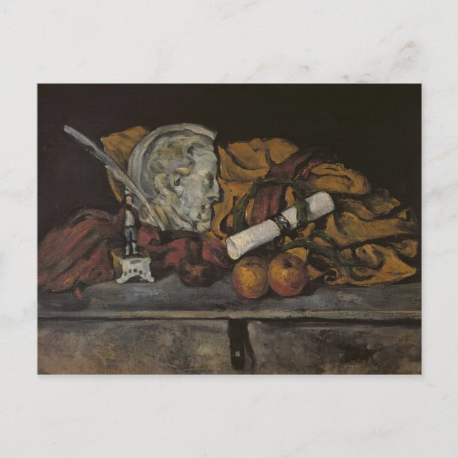 Cartão Postal Paul Cezanne | Vida ininterrupta do acessor do art (Frente)