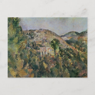 Cartão Postal Paul Cezanne Vista do Domaine Santo-Joseph, l