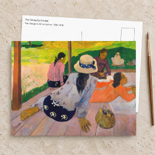 Cartão Postal Paul Gauguin - A Sesta