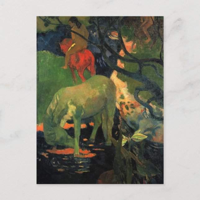 Cartão Postal paul gauguin Art (Frente)