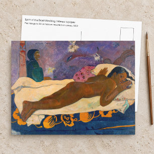 Cartão Postal Paul Gauguin - Espírito dos Mortos Vigia