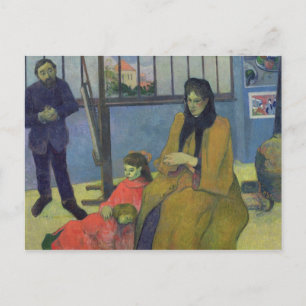 Cartão Postal Paul Gauguin Família Schuffenecker