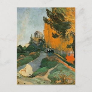 Cartão Postal Paul Gauguin - Les Alyscamps