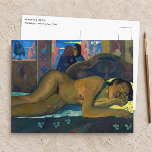 Cartão Postal Paul Gauguin - Nunca Mais / O Taiti