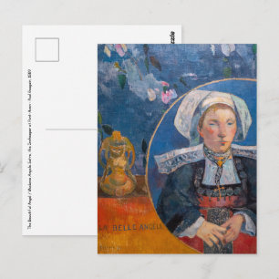 Cartão Postal Paul Gauguin - O Belo Anjo, Pont-aven