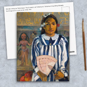 Cartão Postal Paul Gauguin - Os Ancestrais de Tehamana