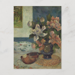 Cartão Postal Paul Gauguin   Vida ininterrupta com Mandolin, 188