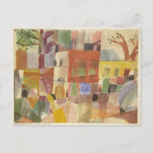 Cartão Postal Paul Klee Art