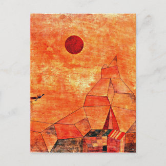 Cartão Postal Paul Klee art - Marchen