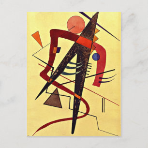 Cartão Postal Paul Klee art: Quente