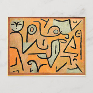 Cartão Postal Paul Klee art, Young Moe