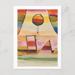 Cartão Postal Paul Klee, "Balão na Janela", 1929