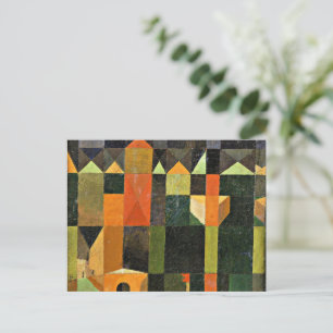 Cartão Postal Paul Klee - Cidade das Torres