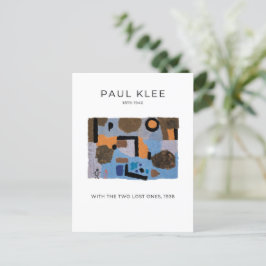 Cartão Postal Paul Klee, com os dois perdidos - Abstrato Art
