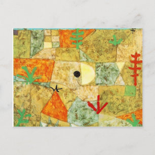 Cartão Postal Paul Klee - Jardins do Sul
