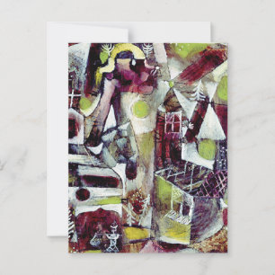 Cartão Postal Paul Klee - Lenda dos pântanos