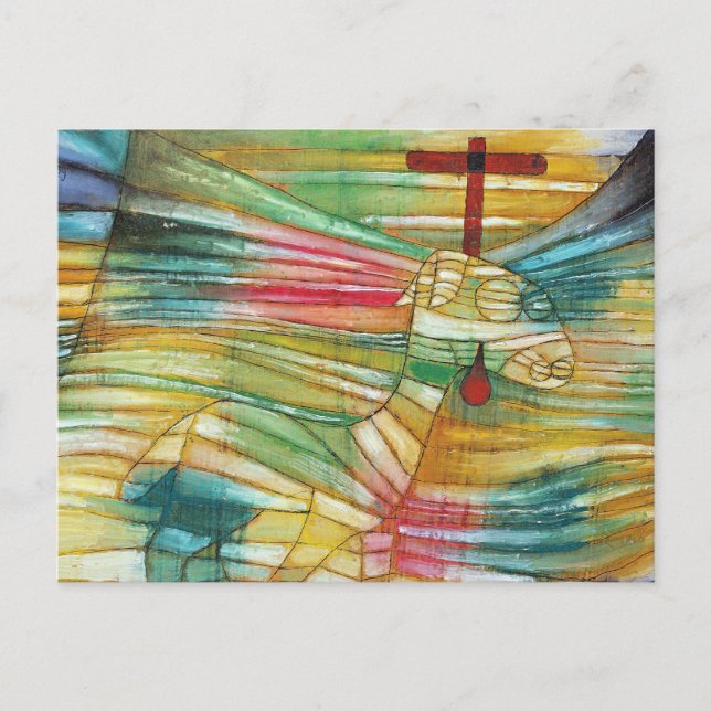Cartão Postal Paul Klee, O Cordeiro, (Frente)