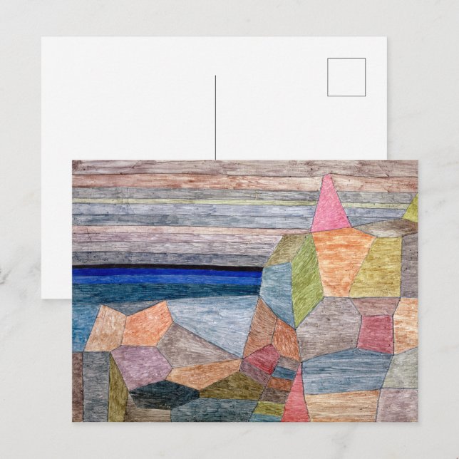 Cartão Postal Paul Klee | Promontorio Ph | (Frente/Verso)