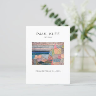 Cartão Postal Paul Klee, Promontorio Ph. - Arte Abstrato moderna