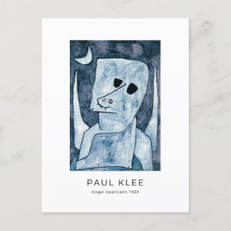 Cartão Postal Paul Klee, Requerente do Anjo - Arte Abstrato mode