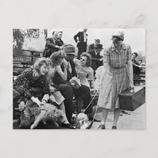 Cartão Postal Paul Robeson e Amigos, anos 40