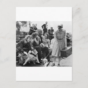 Cartão Postal Paul Robeson e Amigos, anos 40