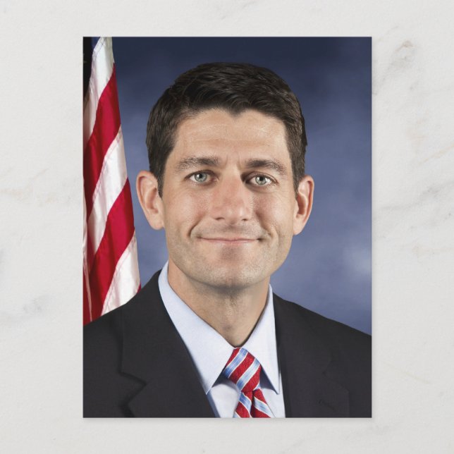 Cartão Postal Paul Ryan (Frente)