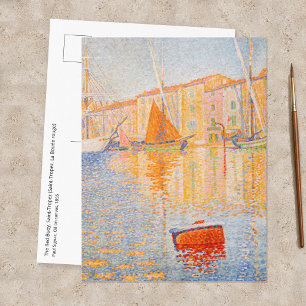 Cartão Postal Paul Signac - A Boia Vermelha, Saint-Tropez