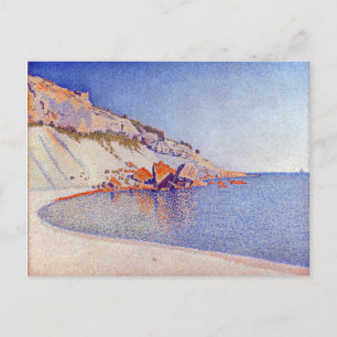 Cartão Postal Paul Signac Cassis, Boné Lombard, Opus 196