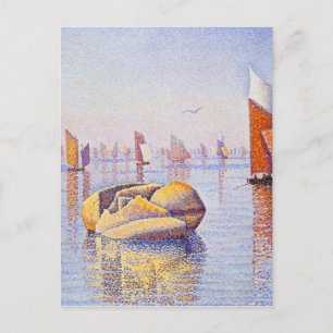 Cartão Postal Paul Signac - Concarneau, Manhã Silenciosa