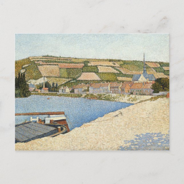 Cartão Postal Paul Signac - Les Andelys, Cote d'Aval (Frente)